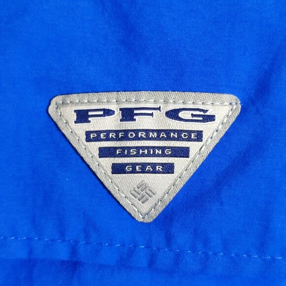 Columbia Bahama PFG Omni-shade men's size 2XL blue mesh lining - Picture 6 of 12